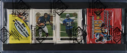2005 Topps Football Unopened Rack Pack - Tom Brady and Priest Holmes on Back - BBCE