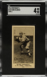 1916 M101-4 Everybody's Clothing Store (Type 1) #133 Rube Oldring SGC VG/EX 4