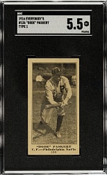 1916 M101-4 Everybody's Clothing Store (Type 1) #136 "Dode" Paskert SGC EX+ 5.5