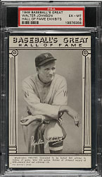 1980 Hall of Fame Exhibits Walter Johnson PSA EX-MT 6