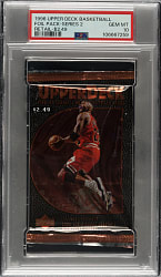 1996-1997 Upper Deck Basketball Second Series Unopened Retail Foil Pack PSA GEM MINT 10