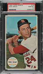 1964 Topps Giants #19 Dick Groat PSA GEM MINT 10