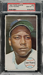 1964 Topps Giants #53 Juan Pizarro PSA GEM MINT 10
