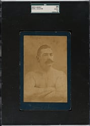 Circa 1890s John Sullivan Boxing Cabinet SGC GOOD+ 35