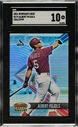 2001 Bowman's Best #174 Albert Pujols Rookie #2,266/2,999 SGC GEM MINT 10
