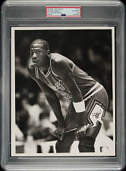 Circa 1985 Michael Jordan Rookie Original The Sporting News Photograph PSA/DNA Type I