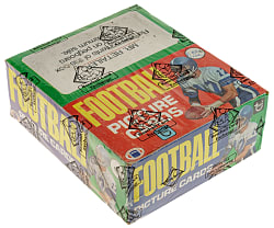 1981 Topps Football Unopened Rack Box (24 Packs) - BBCE - Joe Montana Rookie Year