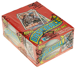 1985 Topps Unopened Wax Box (36 Packs) - BBCE