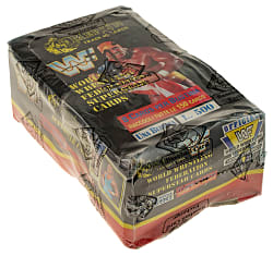 1991 Merlin "WWF Wrestling" Unopened Wax Box (50 Packs)