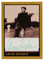 Arnie Herber Cut Signature - JSA