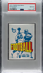 1972 Topps Football First Series Unopened Wax Pack PSA NM-MT 8