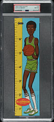 1969-1970 Topps Basketball Rulers #10 Lew Alcindor PSA NM-MT 8