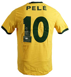 Pele Signed Brazil Jersey - PSA/DNA