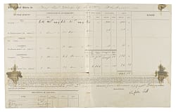 1844 Major General Winfield Scott Signed Document - JSA