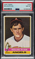 1976 Topps #330 Nolan Ryan PSA NM-MT 8