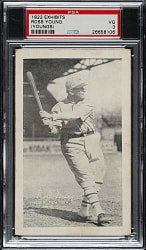 1922 Exhibits Ross Youngs PSA VG 3
