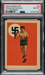 1956 Adventure Gum #86 Max Schmeling PSA NM-MT 8