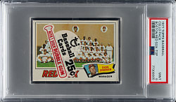 1977 Topps Unopened Cello Pack PSA MINT 9 - Boston Red Sox on Top