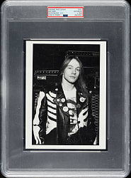 Circa 1989 Axl Rose Original London Features International Photograph - PSA/DNA Type I