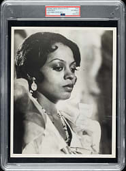 Circa 1972 Diana Ross Original United Press International News Service Photograph - PSA/DNA Type I