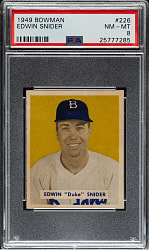 1949 Bowman #226 Duke Snider Rookie PSA NM-MT 8
