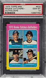 1975 Topps Mini #620 Gary Carter Rookie PSA GEM MINT 10