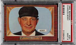 1955 Bowman #281 Charles Berry PSA MINT 9