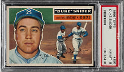 1956 Topps #150 Duke Snider PSA NM-MT 8
