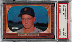 1955 Bowman #154 Frank Lary PSA NM-MT 8