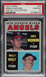 1970 Topps #74 Angels Rookies PSA GEM MINT 10