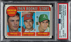 1969 Topps #597 Rollie Fingers PSA GEM MINT 10
