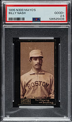 1895 N300 Mayo's Cut Plug Billy Nash PSA GOOD+ 2.5