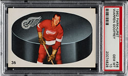 1962-1963 Parkhurst Hockey #36 Warren Godfrey PSA GEM MINT 10