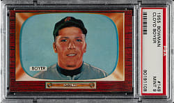 1955 Bowman #149 Cloyd Boyer PSA MINT 9 - 1 of 6 - Highest Graded!