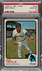 1973 O-Pee-Chee #518 Bob Veale PSA GEM MINT 10