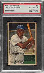 1952 Bowman #5 Orestes Miñoso Rookie PSA NM-MT 8