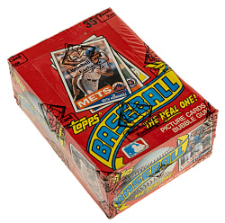 1985 Topps Unopened Wax Box (36 Packs) - BBCE