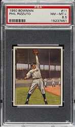 1950 Bowman #11 Phil Rizzuto PSA NM-MT+ 8.5
