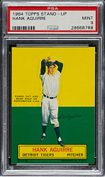 1964 Topps Stand-Up Hank Aguirre PSA MINT 9
