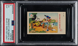 Circa 1937 Les Vign. C.G.P.M. Mickey #72 Un Gars De La Marine PSA VG 3
