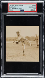 Circa 1915 Babe Ruth Original G.T. Murray Studios Rookie Photograph PSA/DNA Type I - One of the Earliest Known Major League Images of Ruth!