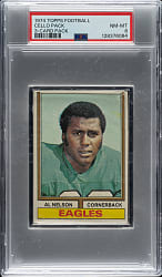 1974 Topps Football Unopened Cello PSA NM-MT 8