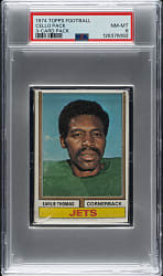1974 Topps Football Unopened Cello PSA NM-MT 8