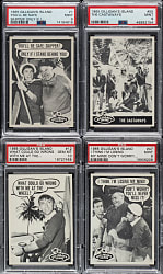1965 Topps "Gilligan's Island" PSA-Graded Complete Set (55): #2 PSA Set Registry (8.77 GPA)