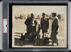 Circa 1920s Red Grange Original Photograph PSA/DNA Type I