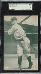 1927 Exhibits Lou Gehrig SGC EX 60