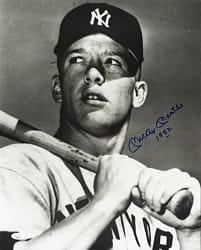 Mickey Mantle Signed 16 x 20 Photograph with "1952" Inscription JSA GEM MINT 10