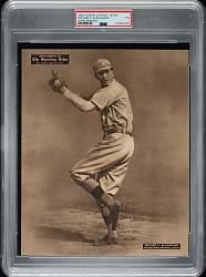 1909-1913 M101-2 Sporting News Supplements Grover Alexander Rookie PSA POOR 1