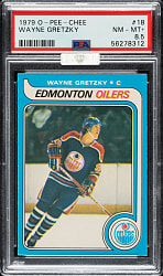 1979-1980 O-Pee-Chee Hockey #18 Wayne Gretzky Rookie PSA NM-MT+ 8.5 (MBA Silver Diamond)