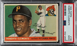 1955 Topps #164 Roberto Clemente Rookie PSA GOOD 2